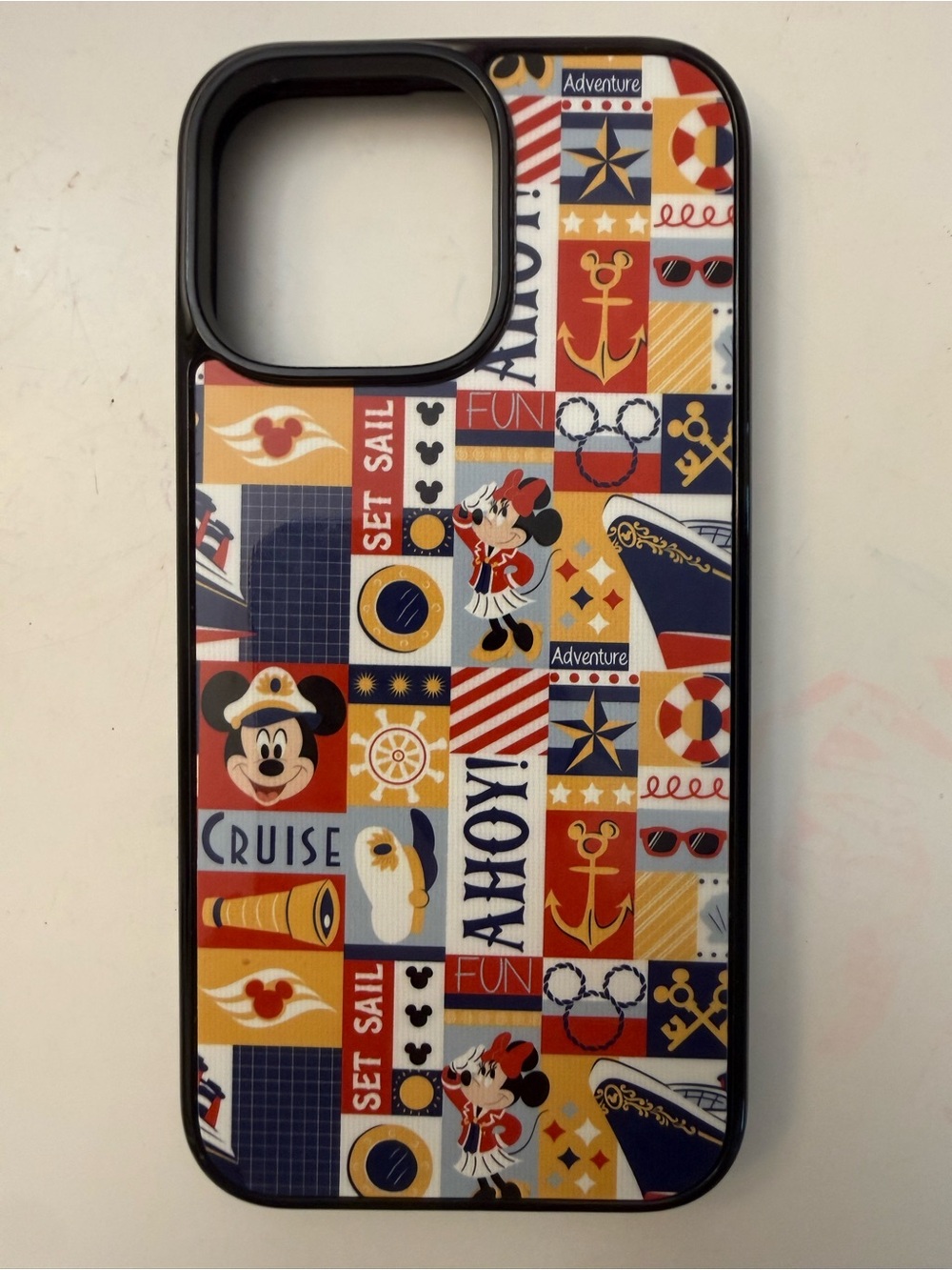 Disney Nautical Mickey & Minnie Cruise iPhone 16 pro max case MagSafe